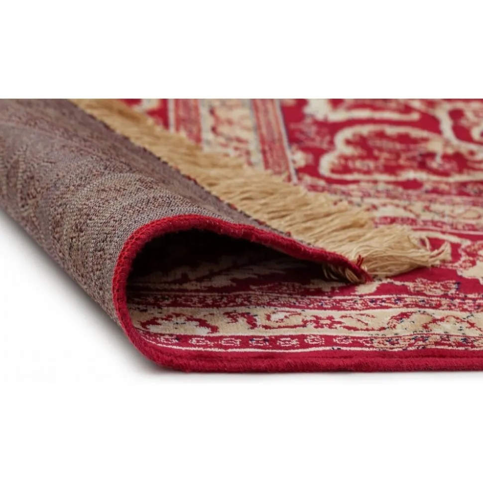 Viskosmatta Casablanca Kashan - Röd