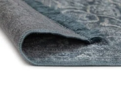 Viskosmatta Casablanca Kashan - Blå