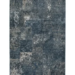 Viskosmatta Casablanca Patch - Blå