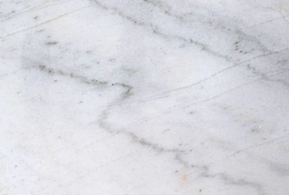 Vit marmorsten 110x60 cm