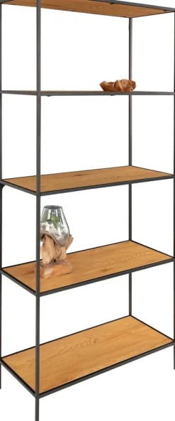 Vita Hylla - Svart/ek imitation