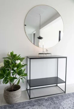 Vita Konsolbord 36 x 80 cm - Svart