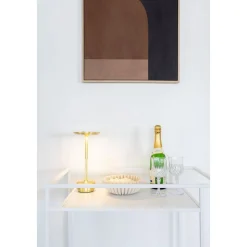 Vita serveringsvagn - Vit