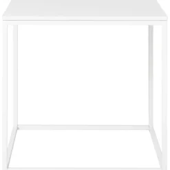 Vita sidobord 45 x 45 cm - Vit
