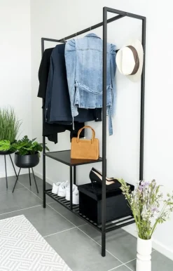 Vita svart Klädhängare