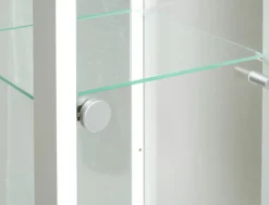 Vitrinskåp Optima 172 x 32 cm - Vit + Fläckborttagare för möbler