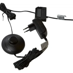 Vitrinskåp Optima enkel - Svart + Fläckborttagare för möbler