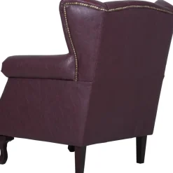 Vivaldino fåtölj - Oxblod