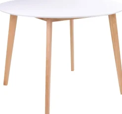 Vojens matgrupp - Brun/vit + 3.00 x Möbeltassar