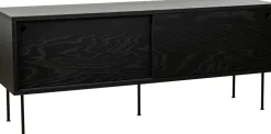 Volume TV-bänk 132 cm - Svart