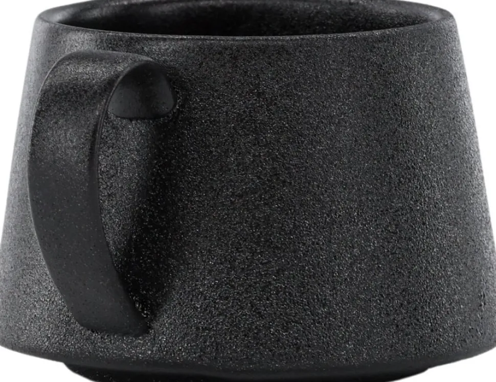 Wabi sabi kaffekopp 33 cl - Svart