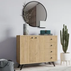 Waga förvaringsmöbel - Ek