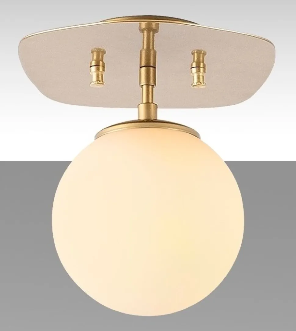 Well taklampa 11671 - Guld/vit