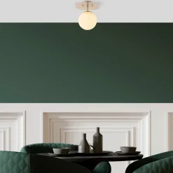 Well taklampa 11671 - Guld/vit