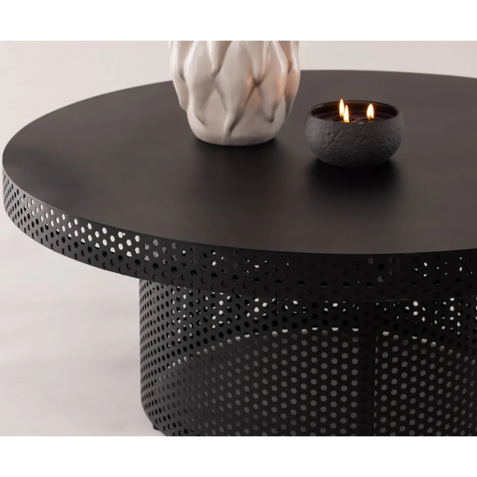 West End x Josefin Lustig soffbord Ø100 cm - Svart