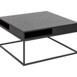 Willford soffbord 80 x 80 cm - Svart