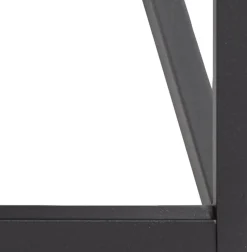 Willford soffbord 80 x 80 cm - Svart