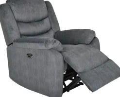 Winfield elektrisk recliner fåtölj - Mörkgrå