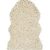 Wooly fuskpäls Beige - 60 x 90 cm