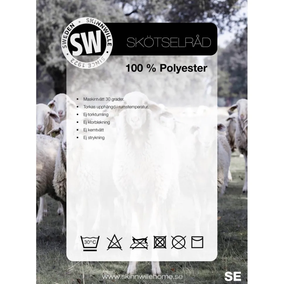 Wooly fuskpäls Beige - 60 x 90 cm