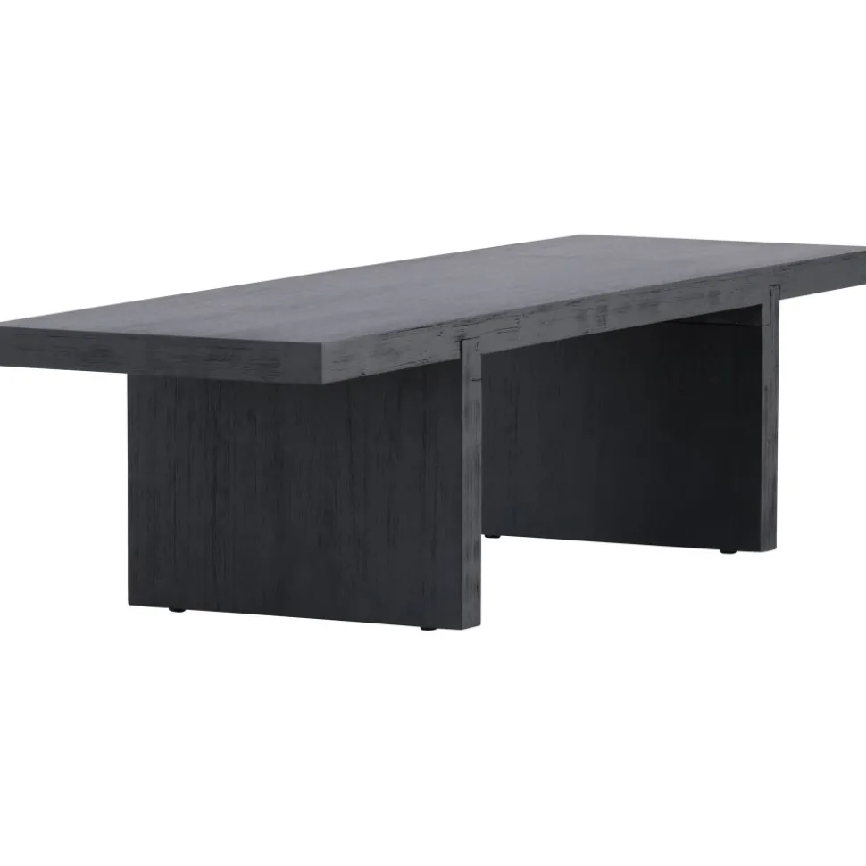 Yakunik soffbord 120 x 38 cm - Svart