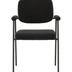 Yesterday matstol - Svart boucle