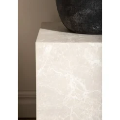 York High soffbord 40 x 40 cm - Beige