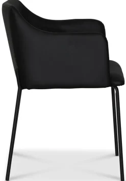 York Karmstol i svart PU + Fläckborttagare för möbler