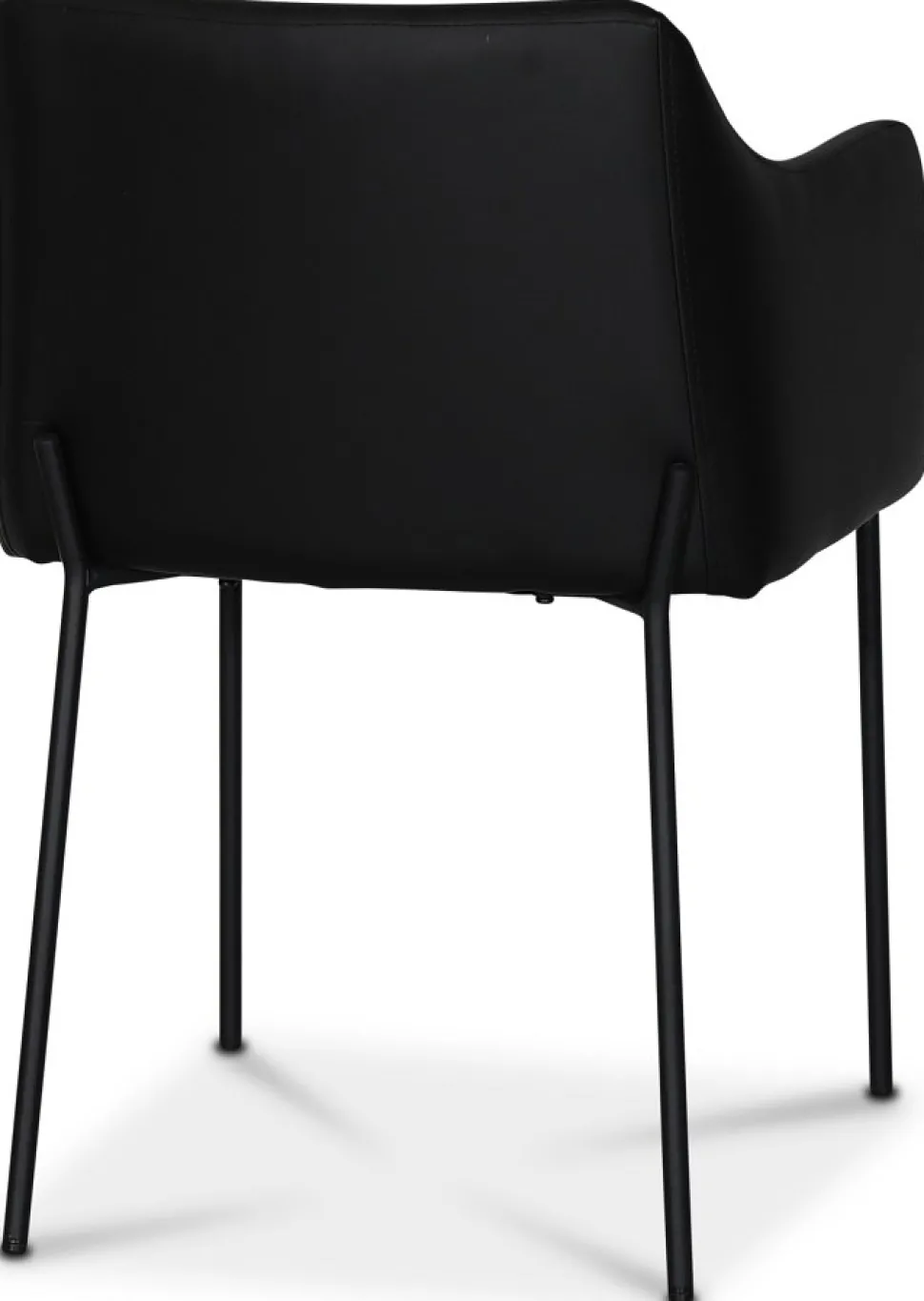 York Karmstol i svart PU + Fläckborttagare för möbler