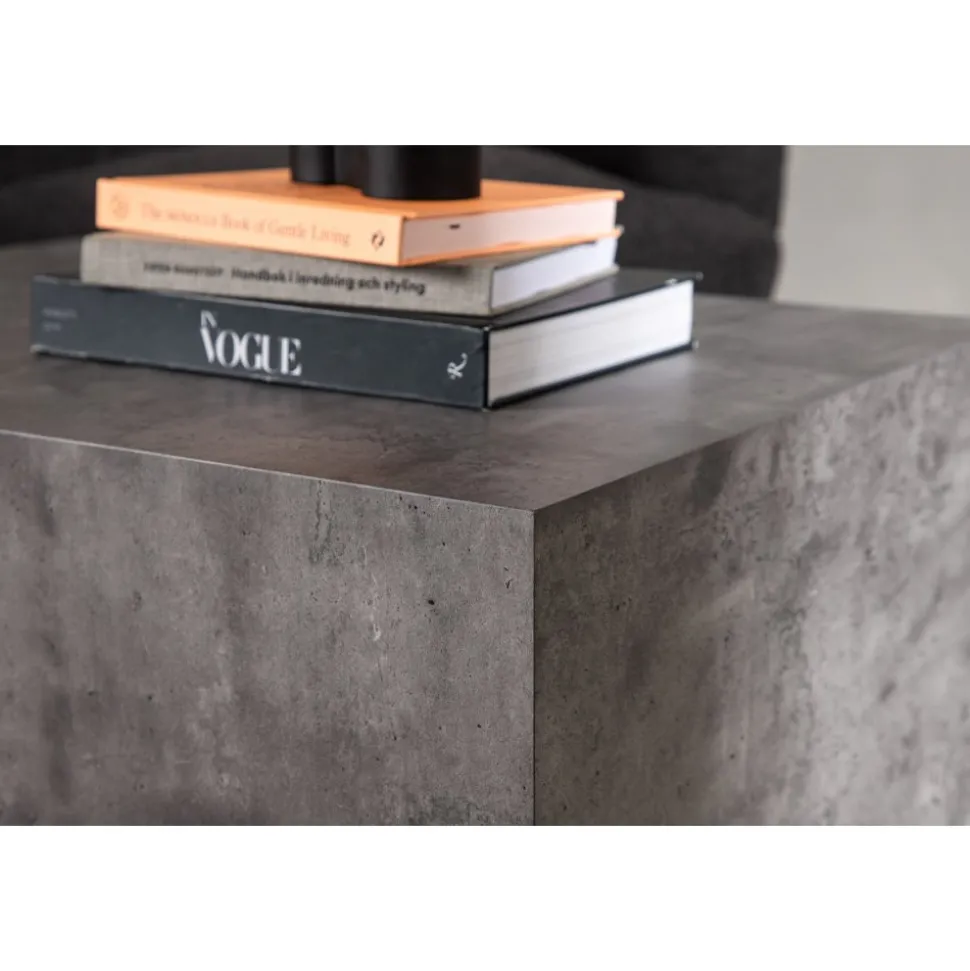 York Low soffbord 80 x 60 cm - Mörkgrå