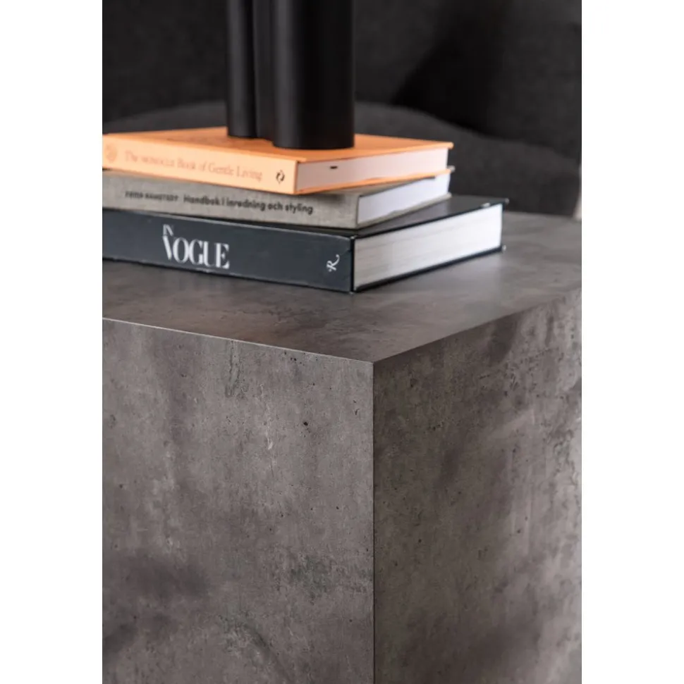 York Low soffbord 80 x 60 cm - Mörkgrå