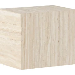 York sidobord 35 x 25 cm - Travertin-look