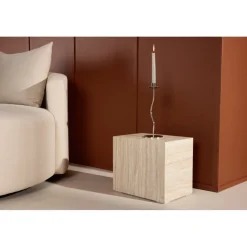 York sidobord 35 x 25 cm - Travertin-look