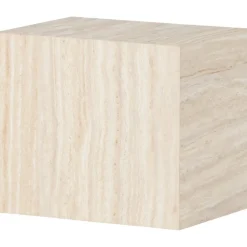 York sidobord 35 x 25 cm - Travertin-look