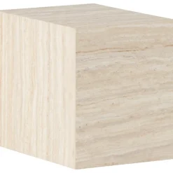 York sidobord 35 x 25 cm - Travertin-look