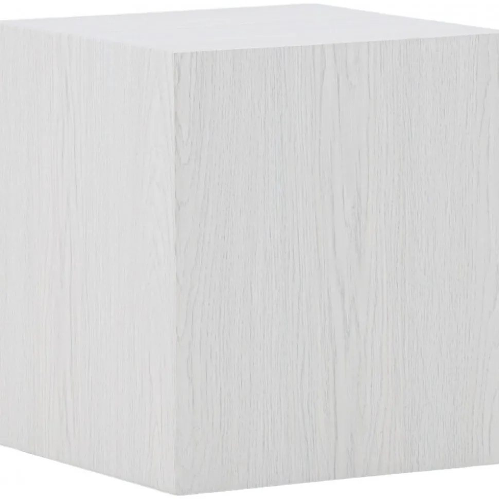 York soffbord 40 x 40 cm - Whitewash