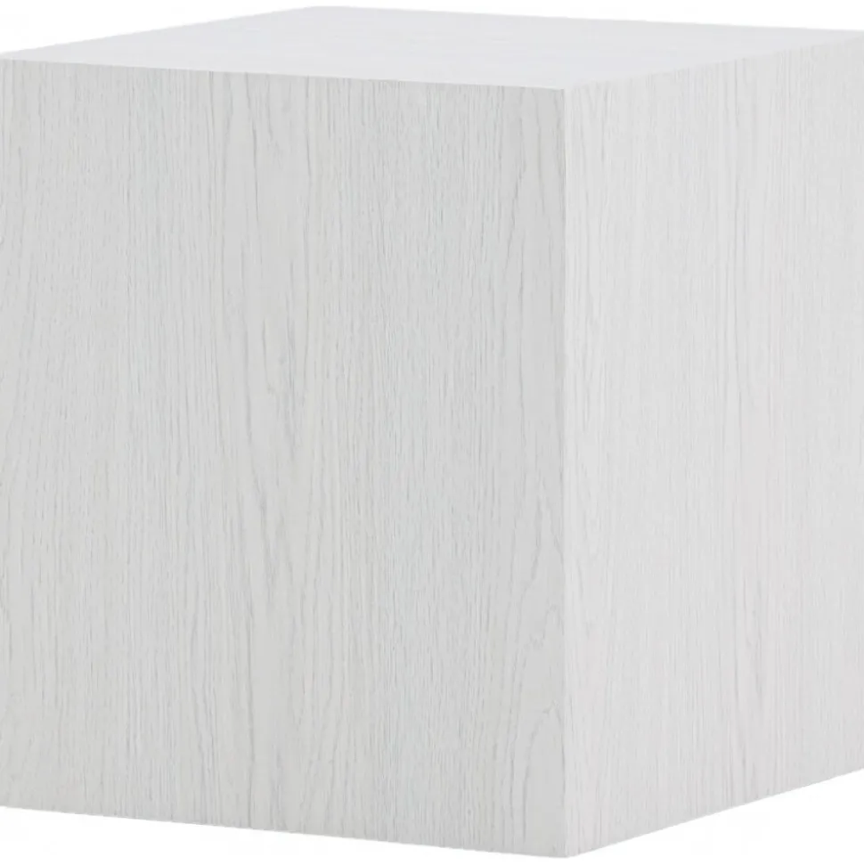 York soffbord 40 x 40 cm - Whitewash