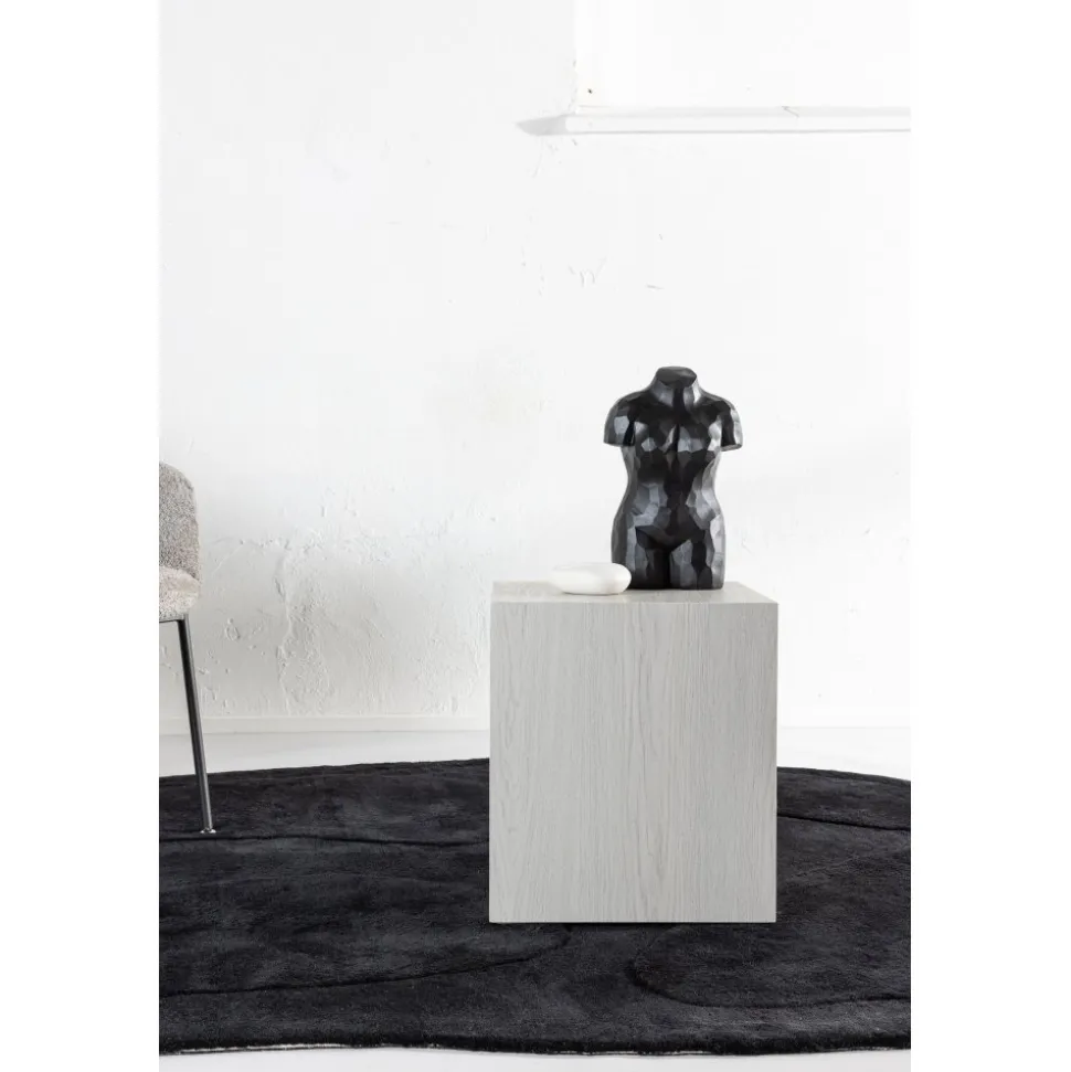 York soffbord 40 x 40 cm - Whitewash