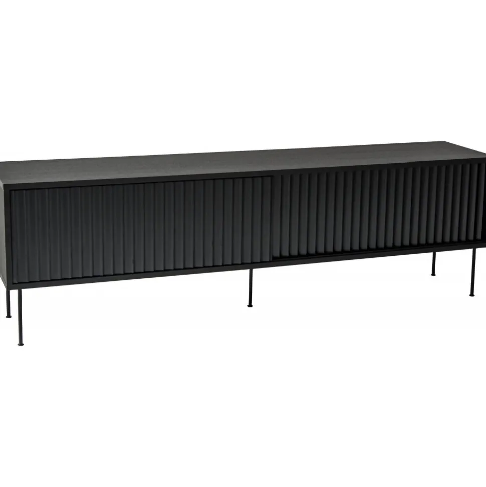 Yumi TV-bänk 178 cm - Svart