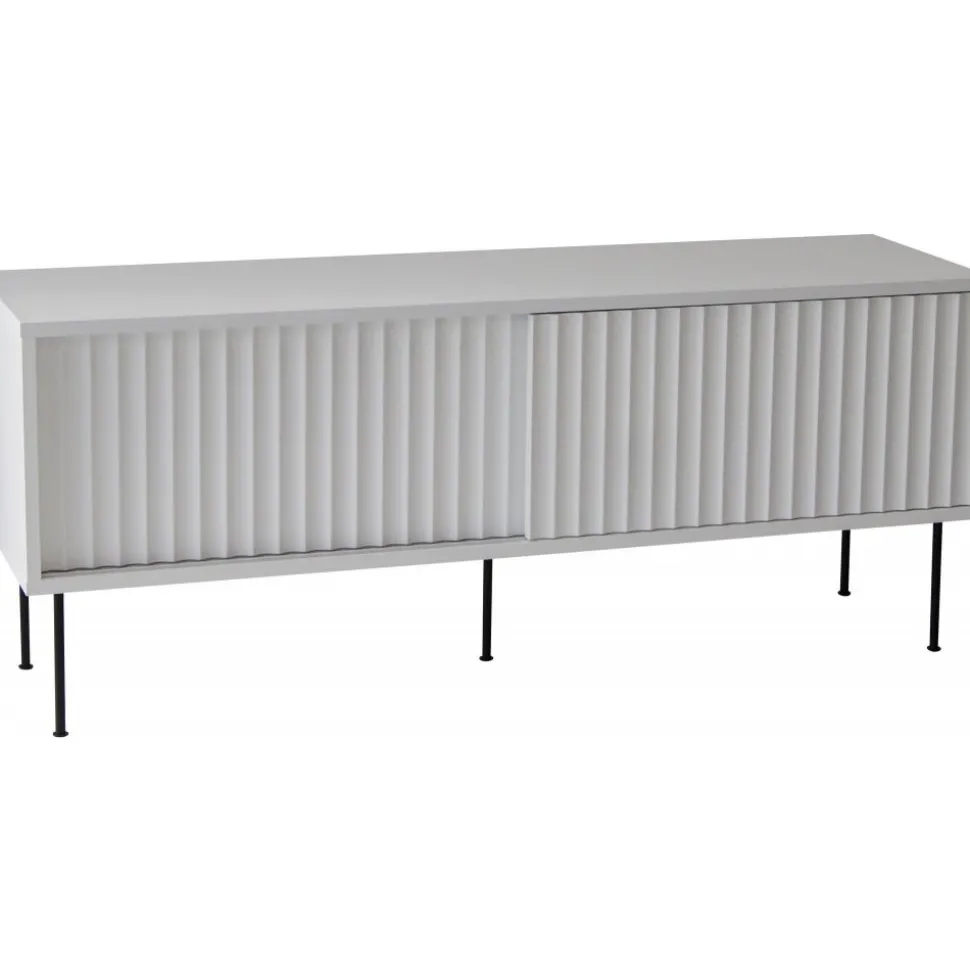 Yumi TV-bänk 132 cm - Vit