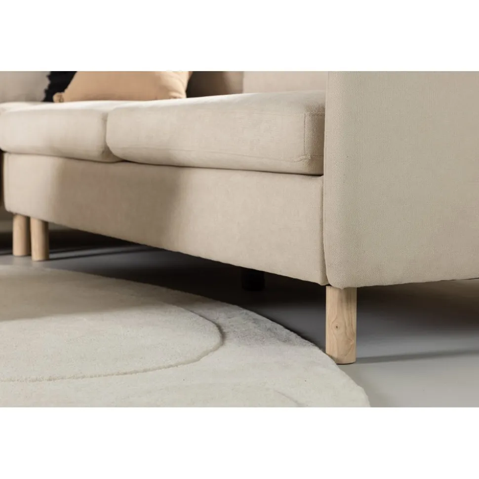 Zero hörnsoffa 295 cm - Beige