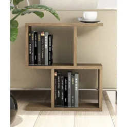 Zet sidobord 45 x 17 cm - Valnöt